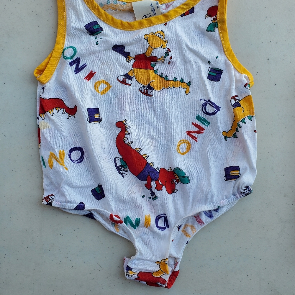 Dino romper, snaps, toddler Undercover Wear New - Picture 3 of 9
